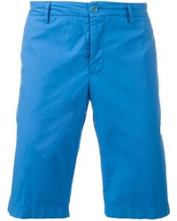 Мужские синие хлопковые шорты от Etro