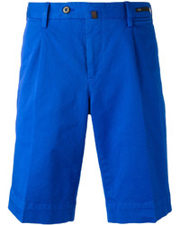 Мужские синие хлопковые шорты от Pt01