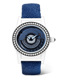 Женские синие часы от de GRISOGONO