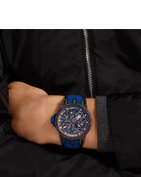 Мужские синие часы от Roger Dubuis