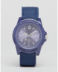 Мужские синие часы от Reclaimed Vintage