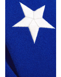 Синие шерстяные брюки-клеш от Gareth Pugh