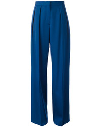 Женские синие шерстяные брюки от Stella McCartney
