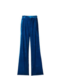 Синие широкие брюки от ATTICO