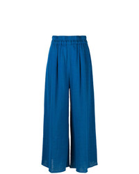 Синие широкие брюки от Mara Hoffman