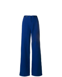 Синие широкие брюки от Margaret Howell