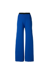 Синие широкие брюки от Simon Miller