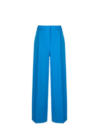 Синие широкие брюки от Victoria Victoria Beckham