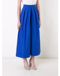 Синие широкие брюки от DELPOZO