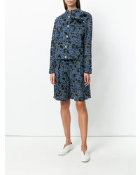 Женские синие шорты-бермуды от Talbot Runhof