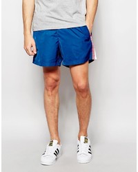 Мужские синие шорты от adidas