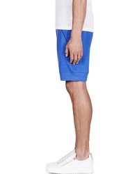 Мужские синие шорты от Christopher Kane