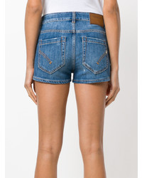 Женские синие шорты от Dondup