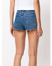 Женские синие шорты от RE/DONE