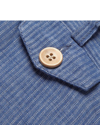 Мужские синие шорты от Oliver Spencer