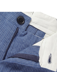 Мужские синие шорты от Oliver Spencer