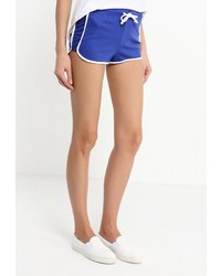 Женские синие шорты от Topshop