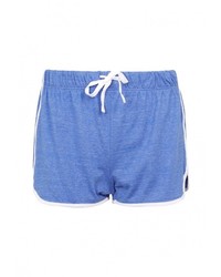 Женские синие шорты от Topshop