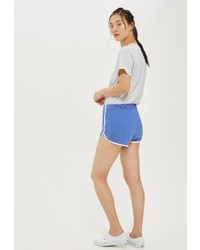 Женские синие шорты от Topshop