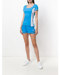 Женские синие шорты от Ea7 Emporio Armani