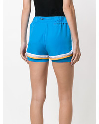 Женские синие шорты от Ea7 Emporio Armani