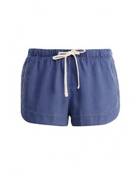 Женские синие шорты