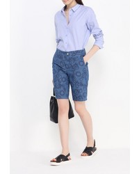 Женские синие шорты от Versace Jeans