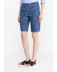 Женские синие шорты от Versace Jeans