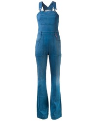 Синие штаны-комбинезон от Stella McCartney