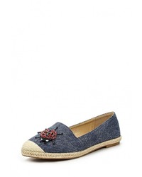 Женские синие эспадрильи от Catisa
