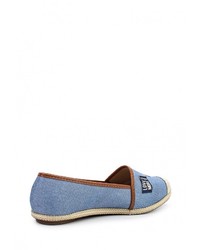 Женские синие эспадрильи от Moleca