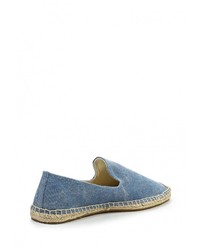 Мужские синие эспадрильи от Soludos