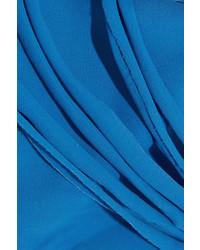 Синий бикини-топ с вырезом от Mikoh