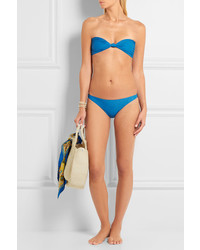 Синий бикини-топ от Mikoh