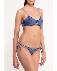 Синий бикини-топ от Seafolly