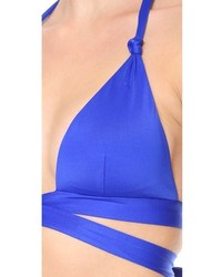 Синий бикини-топ от Vitamin A