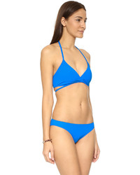 Синий бикини-топ от Tory Burch