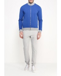 Мужской синий бомбер от Bikkembergs