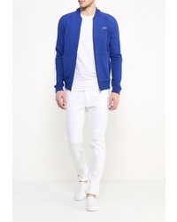 Мужской синий бомбер от Lacoste