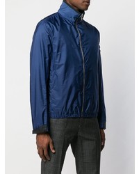 Мужской синий бомбер от Prada