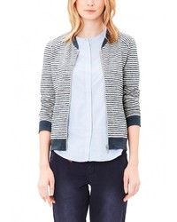 Женский синий бомбер от s.Oliver