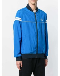 Мужской синий бомбер от Sergio Tacchini