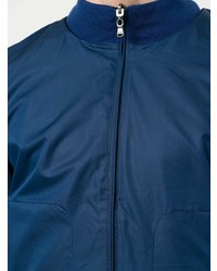 Мужской синий бомбер от D'urban