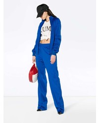 Женский синий бомбер от Givenchy