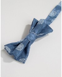 Мужской синий галстук-бабочка от Asos