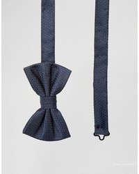 Мужской синий галстук-бабочка от French Connection