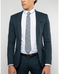 Мужской синий галстук с принтом от Original Penguin