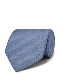Мужской синий галстук от Dunhill