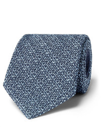 Мужской синий галстук от Ermenegildo Zegna