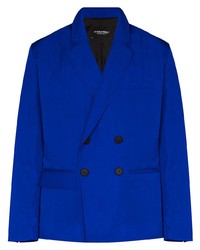 Мужской синий двубортный пиджак от A-Cold-Wall*